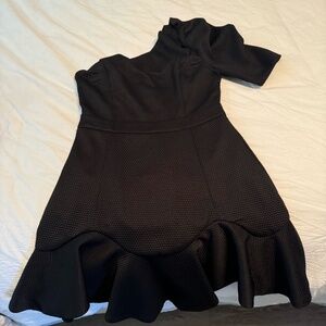 DO+BE Black One Shoulder Dress (S)